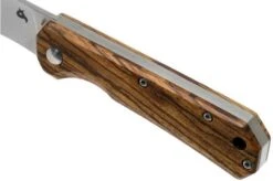 Fox Black Fox Ciol Folding Knife BF-748ZW Zebrano Wood Pocket Knife, Denis Simonutti Design 16 Fox Black Fox Ciol Folding Knife BF-748ZW Zebrano Wood Pocket Knife, Denis Simonutti Design -Knife Sale Shop FOBF 748ZW 07 fox knives