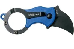 Fox Mini-KA FX-535BLB Blue & Black, Karambit Keychain Knife -Knife Sale Shop FOFX 535BLB 02 fox knives