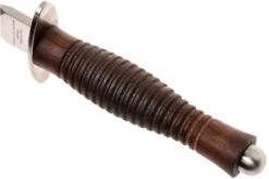 Fox Fairbairn Sykes FX-593 Wallnut Handle, Hill Knives Design -Knife Sale Shop FOFX 593 04 fox knives fairbairn fofx 593 04 1