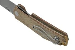 GiantMouse ACE Clyde Natural Canvas Micarta, Brass, Pocket Knife, Ansø En Voxnaes Design 11 GiantMouse ACE Clyde Natural Canvas Micarta, Brass, Pocket Knife, Ansø En Voxnaes Design -Knife Sale Shop GMCLYDE NAT MICARTA 04 giantmouse