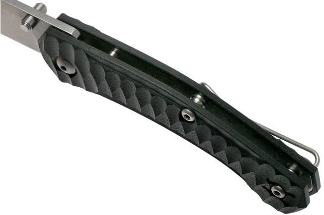 GiantMouse ACE Iona G10 Black, Tumbled Pocket Knife, Ansø En Voxnaes Design 9 GiantMouse ACE Iona G10 Black, Tumbled Pocket Knife, Ansø En Voxnaes Design - Image 7