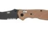 Heckler & Koch Exemplar 54153 Dark Earth Serrated, Pocket Knife -Knife Sale Shop HE54153 01 hecklerkoch