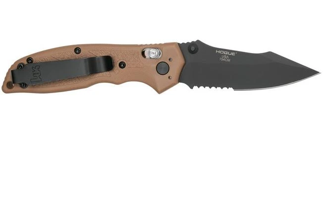 Heckler & Koch Exemplar 54153 Dark Earth Serrated, Pocket Knife 4 Heckler & Koch Exemplar 54153 Dark Earth Serrated, Pocket Knife - Image 2