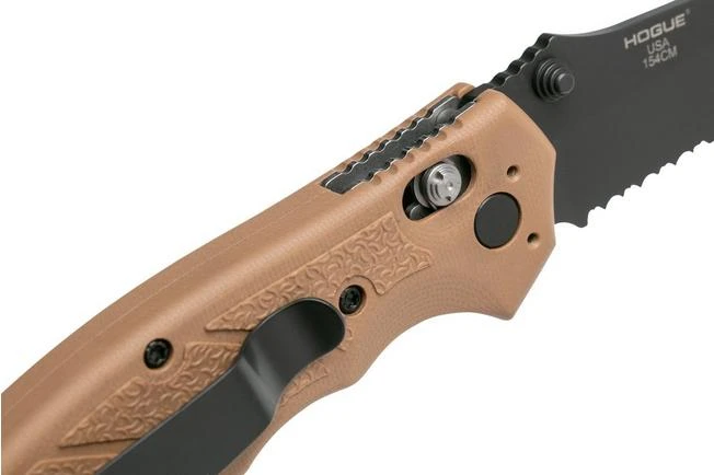 Heckler & Koch Exemplar 54153 Dark Earth Serrated, Pocket Knife 8 Heckler & Koch Exemplar 54153 Dark Earth Serrated, Pocket Knife - Image 6