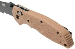 Heckler & Koch Exemplar 54153 Dark Earth Serrated, Pocket Knife 15 Heckler & Koch Exemplar 54153 Dark Earth Serrated, Pocket Knife -Knife Sale Shop HE54153 07 hecklerkoch