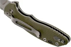 Rick Hinderer XM Slippy 3" Sheepfoot 20CV OD Green G10 Slipjoint Pocket Knife -Knife Sale Shop HRK SLIPPY SF OD 05 rick hinderer