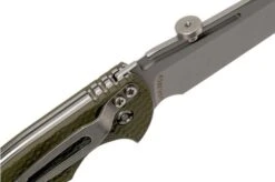 Rick Hinderer XM Slippy 3" Sheepfoot 20CV OD Green G10 Slipjoint Pocket Knife -Knife Sale Shop HRK SLIPPY SF OD 06 rick hinderer