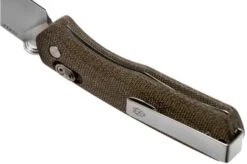 The James Brand The Carter, Od Green Micarta, Stainless Pocket Knife KN108127-00 13 The James Brand The Carter, Od Green Micarta, Stainless Pocket Knife KN108127-00 -Knife Sale Shop JAKCT108127 05 the james brand