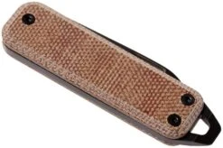 The James Brand Elko, Tan Micarta + Black Pocket Knife -Knife Sale Shop JAKN103140 00 04 the james brand