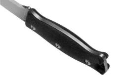 J.E. Made BushCraft ScandiGrind, Black Micarta Bushcraft Knife -Knife Sale Shop JM BU SG SW 06 jemade