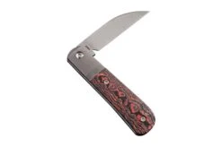 Jack Wolf Laid Back Jack LAIDB-02-FCLV Fat Carbon Lava Flow, Slipjoint Pocket Knife -Knife Sale Shop JW LAIDB 02 FCLV 02 jackwolf