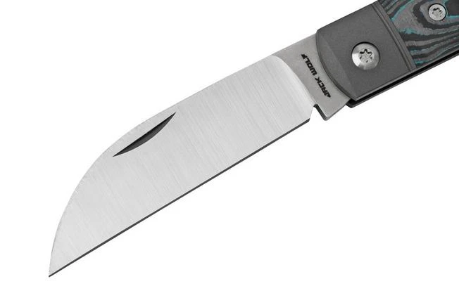 Jack Wolf Venom Jack VEN-01-CCT CamoCarbon Timascus, Slipjoint Pocket Knife 5 Jack Wolf Venom Jack VEN-01-CCT CamoCarbon Timascus, Slipjoint Pocket Knife - Image 3