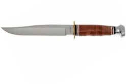 KA-BAR Bowie 1236 Leather Handle, Leather Sheath