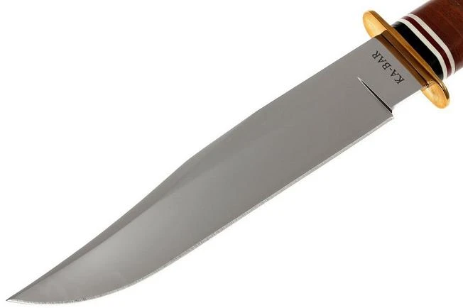 KA-BAR Bowie 1236 Leather Handle, Leather Sheath 4 KA-BAR Bowie 1236 Leather Handle, Leather Sheath - Image 2
