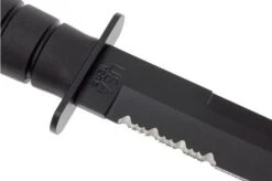KA-BAR Tanto 1245 Partly Serrated, Kydex Sheath -Knife Sale Shop KA1245 03 ka bar ka1245 03
