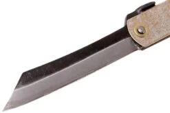 Higonokami Pocket Knife 7,4 Cm SPE1, SK-carbon Fiber, Silver/gold -Knife Sale Shop KT HIGO SPE1 03 higonokami kt higo spe1 03