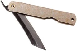 Higonokami Pocket Knife 7,4 Cm SPE1, SK-carbon Fiber, Silver/gold -Knife Sale Shop KT HIGO SPE1 06 higonokami kt higo spe1 06