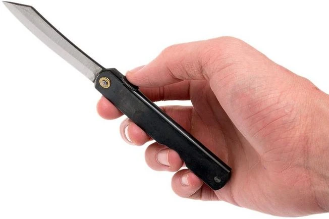 Higonokami Pocket Knife 7,3 Cm HIGO04BL, Carbon Steel, Black 9 Higonokami Pocket Knife 7,3 Cm HIGO04BL, Carbon Steel, Black - Image 7