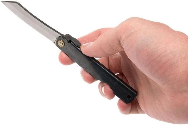 Higonokami Pocket Knife 6,6 Cm KT-HIGO06BL, SK-carbon Steel, Black 9 Higonokami Pocket Knife 6,6 Cm KT-HIGO06BL, SK-carbon Steel, Black - Image 7