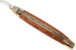 Forge De Laguiole - Natural Wood Folder, Briarwood 10 Forge De Laguiole - Natural Wood Folder, Briarwood -Knife Sale Shop LA1211BR 04 forge de laguiole vouwmes la1211br d4