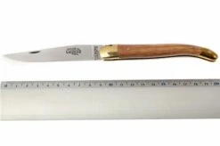Forge De Laguiole - Natural Wood Folder, Olivewood 11 Forge De Laguiole - Natural Wood Folder, Olivewood -Knife Sale Shop LA1211OL 05 forge de laguiole vouwmes la1211ol d5