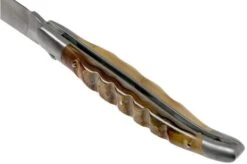 Forge De Laguiole 12 Cm 1212INBESAT Ram's Horn Laguiole Knife -Knife Sale Shop LA1212INBESAT 05 forge de laguiole