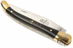 Forge De Laguiole - Natural Wood Folder, 3 Inch, Ebony 9 Forge De Laguiole - Natural Wood Folder, 3 Inch, Ebony -Knife Sale Shop LA129EB 03 forge de laguiole vouwmes la129eb d3