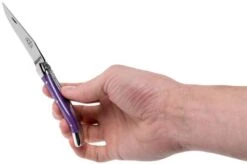 Forge De Laguiole 129INTCVIOBRI 9cm, Violet Micarta, Laguiole Knife -Knife Sale Shop LA129INTCVIOBRI 08 forge de laguiole