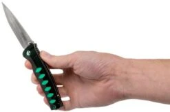Mcusta MC-0044C Katana, Black/green, Gentleman's Knife -Knife Sale Shop MC 0044C 08 mcusta