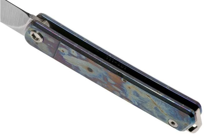 Medford Gentleman Jack S35VN, Tumbled Blade, Faced Galaxy Handle, Silver Hardware Pocket Knife 7 Medford Gentleman Jack S35VN, Tumbled Blade, Faced Galaxy Handle, Silver Hardware Pocket Knife - Image 5