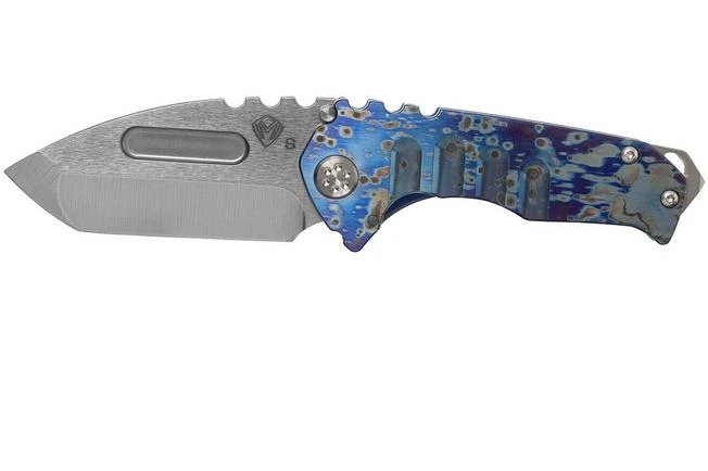 Medford Praetorian Genesis T S35VN, Tumbled Tanto Blade, Galaxy Handle, Silver Hardware Pocket Knife 3 Medford Praetorian Genesis T S35VN, Tumbled Tanto Blade, Galaxy Handle, Silver Hardware Pocket Knife