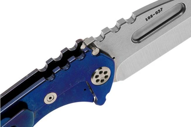 Medford Praetorian Genesis T S35VN, Tumbled Tanto Blade, Galaxy Handle, Silver Hardware Pocket Knife 8 Medford Praetorian Genesis T S35VN, Tumbled Tanto Blade, Galaxy Handle, Silver Hardware Pocket Knife - Image 6