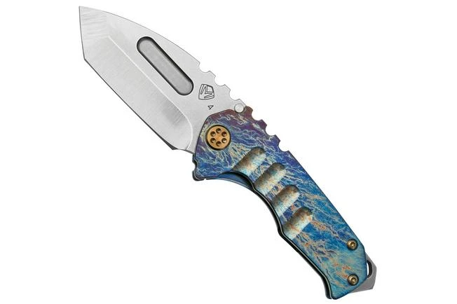 Medford Praetorian Genesis T, S45VN Tumbled Tanto, Faced Flm Acid Etch Handle, Pocket Knife 3 Medford Praetorian Genesis T, S45VN Tumbled Tanto, Faced Flm Acid Etch Handle, Pocket Knife