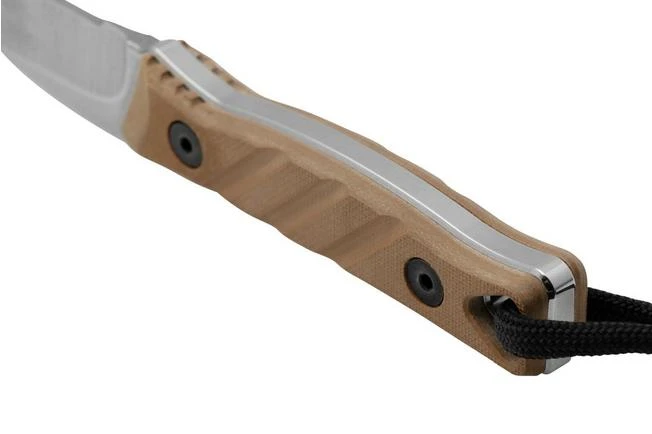 Medford Necromancer S35VN Tumbled Blade, Coyote G10 Handle, Neck Knife 6 Medford Necromancer S35VN Tumbled Blade, Coyote G10 Handle, Neck Knife - Image 4