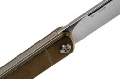 Medford Gentleman Jack Bronze Anodized Handles Pocket Knife -Knife Sale Shop MF GJ 1 BR 06 medford