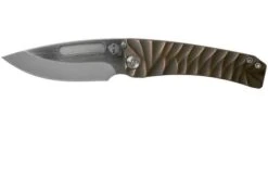 Medford Dress Marauder S35VN, Predator Bronze Titanium, Satin Blade, Pocket Knife