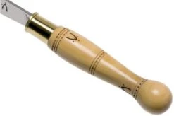 Nontron No. 22 Turning Ferrule, Boxwood, Ball Shape NN22BO Pocket Knife -Knife Sale Shop NN22BO 06 nontron