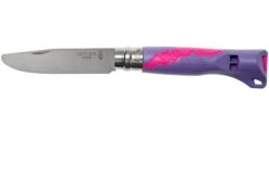 Opinel Outdoor No. 07 Junior Pocket Knife, Purple/Parma
