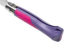 Opinel Outdoor No. 07 Junior Pocket Knife, Purple/Parma -Knife Sale Shop OP002152 05 opinel