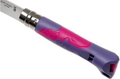 Opinel Outdoor No. 07 Junior Pocket Knife, Purple/Parma -Knife Sale Shop OP002152 06 opinel
