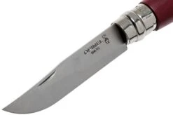 Opinel Trekking No. 08RV Pocket Knife, Burgundy -Knife Sale Shop OP002213 03 opinel