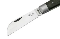 Otter Anchor Knife 171 ML Small Carbon, Smoked Oak, Stainless Anchor, Pocket Knife -Knife Sale Shop OR171ML 03 otter