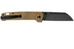 QSP Knife Penguin QS130-G Brass, Blackwashed, Pocket Knife -Knife Sale Shop QS130 G 02 qsp