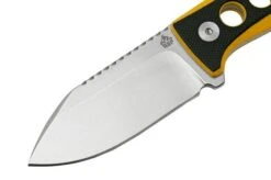 QSP Knife Canary QS141-A1 Stonewashed, Black Yellow G10, Neck Knife -Knife Sale Shop QS141 A1 03 qsp