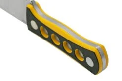 QSP Knife Canary QS141-A1 Stonewashed, Black Yellow G10, Neck Knife -Knife Sale Shop QS141 A1 04 qsp