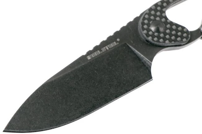 Real Steel Comerant 3724 Blackwashed Neck Knife 5 Real Steel Comerant 3724 Blackwashed Neck Knife - Image 3