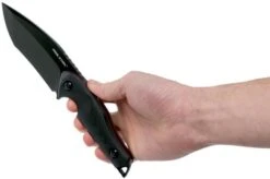 Real Steel Doppler 3782 All Black Outdoor Knife, Maciek Torbe Design -Knife Sale Shop RL3782 06 real steel