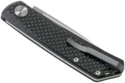 Real Steel Luna Premium II M390 Carbon Fibre 7005P Knivesandtools Exclusive Slipjoint Pocket Knife -Knife Sale Shop RL7005P 04 real steel kato