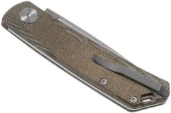 Real Steel Luna Premium II M390, Green Micarta 7006P Knivesandtools Exclusive Slipjoint Pocket Knife -Knife Sale Shop RL7006P 04 real steel kato