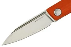Real Steel Stella Orange 7052 Pocket Knife, Poltergeist Design -Knife Sale Shop RL7052 03 real steel